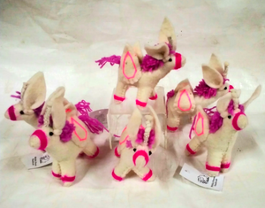 Fair Trade Felt Unicorn Decoration