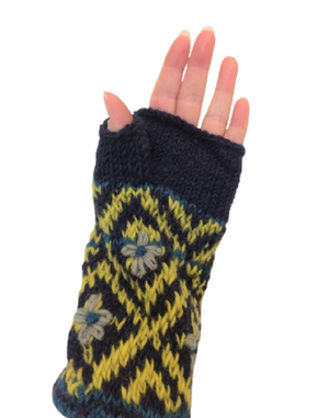 Wool fingerless discount gloves for men