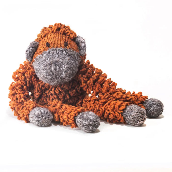 Knitted Wool - Orangutan 2 sizes
