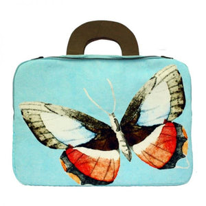 Eco Canvas Laptop Case Butterflies