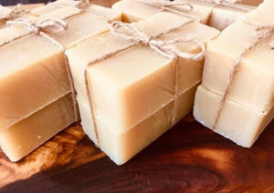 Handmade Natural Goats Milk Soap Twin Pack 200g