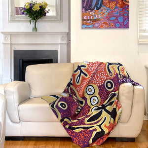 Knitted Cotton Throw - Paddy Stewart