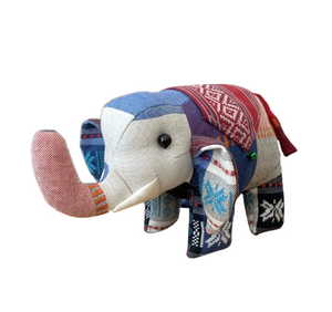 Patchwork Fabric Elephant