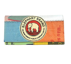 Elephant Brand Recycled Patch Wallet