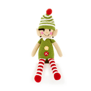 Elf Rattle Doll by Pebble