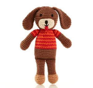Organic Cotton Dog Rattle