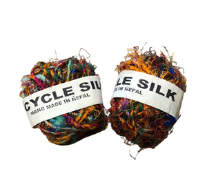 Recycled Sari Silk String 3 pack