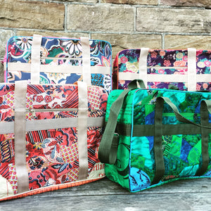 Vintage Fabric Travel Bag