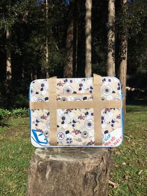 Vintage Fabric Travel Bag