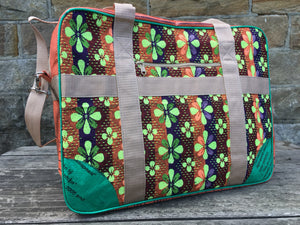 Vintage Fabric Travel Bag