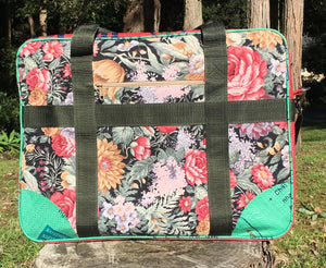 Vintage Fabric Travel Bag