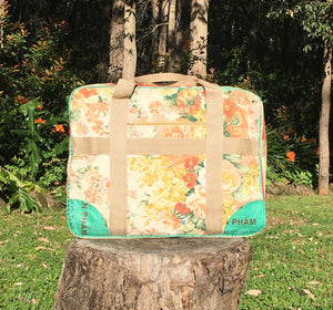 Vintage Fabric Travel Bag