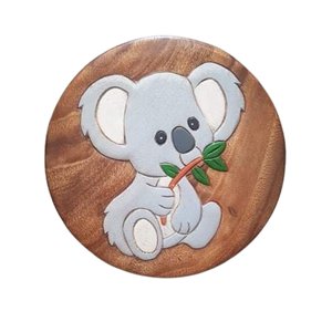 Wooden Kids Stool Koala