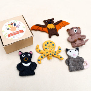 Australian Animals Finger Puppet Set E