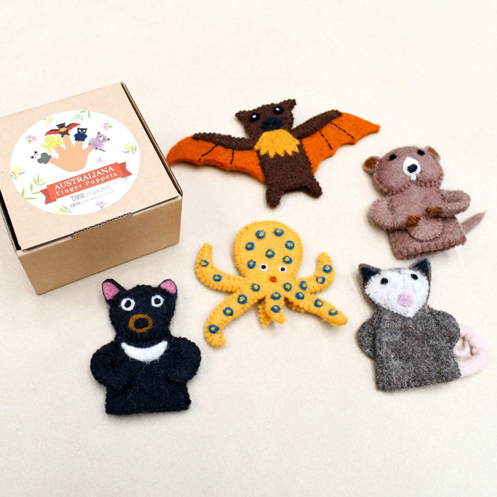 Australian Animals Finger Puppet Set E