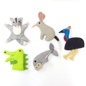 Australian Animals Finger Puppet Set C