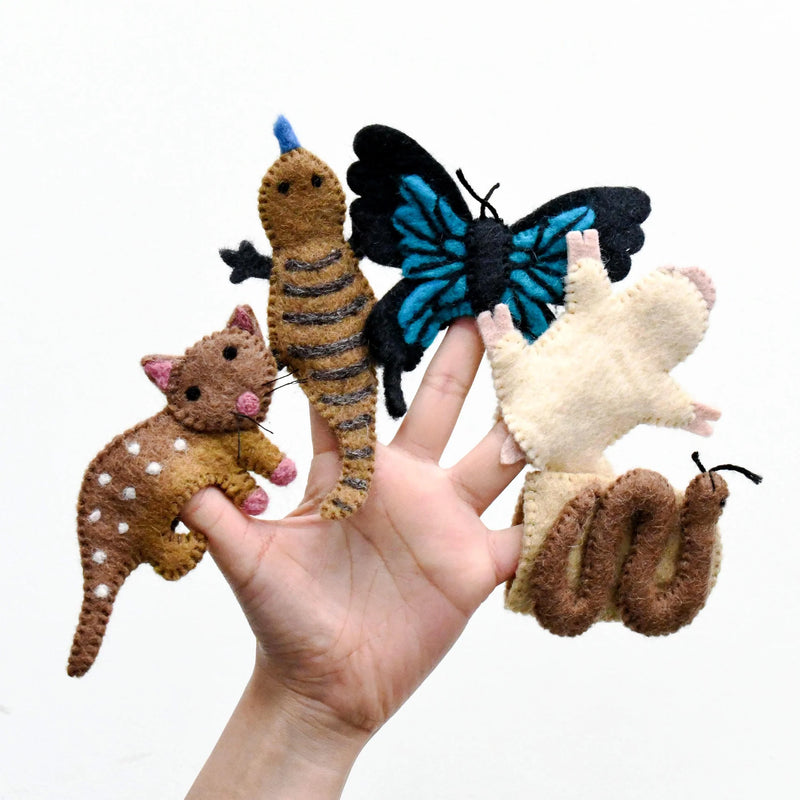 Australian Animals Finger Puppet Set F – The Fair Trade Cove