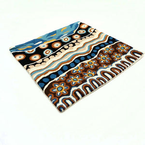 Indigenous Cushion Cover Land Meets the Sea