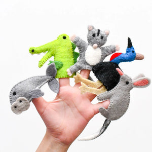 Australian Animals Finger Puppet Set C