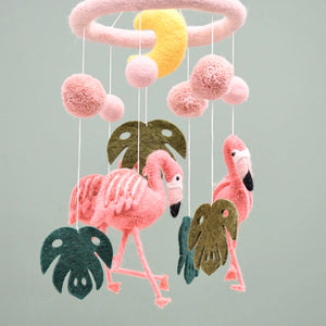 Fair Trade Pink Flamingo Mobile