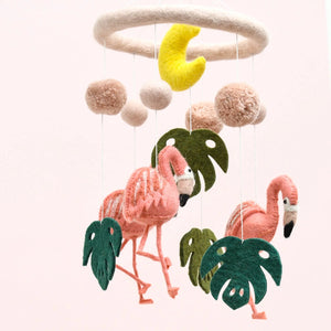 Fair Trade Pink Flamingo Mobile