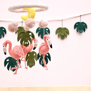 Fair Trade Pink Flamingo Mobile