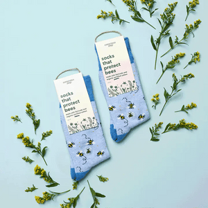 Conscious Steps Socks That Protect Pollinators