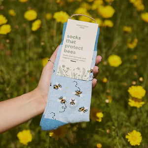 Conscious Steps Socks That Protect Pollinators