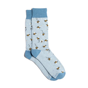 Conscious Steps Socks That Protect Pollinators