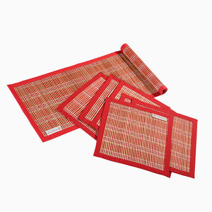 Sedge Placemats with Cotton Edging