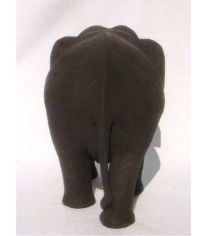 Teak Wooden Elephant Walking Pair 18cm long
