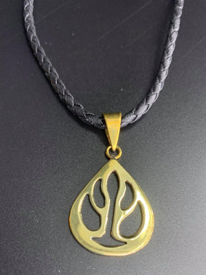 Tree of Life Necklace made from Upcycled Brass - Fair Trade
