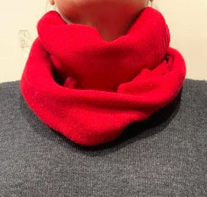 Cashmere Blend Double Infinity Scarf by ethica