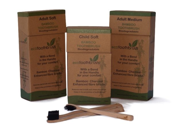 Eco Original Toothbrush with Charcoal Infused Bristles 3 pack – The ...