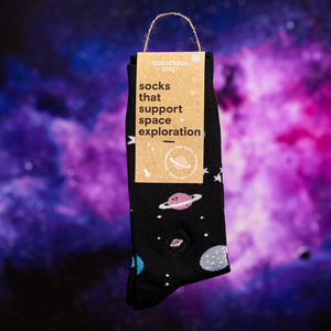 Conscious Step Socks That Support Space Exploration Planets