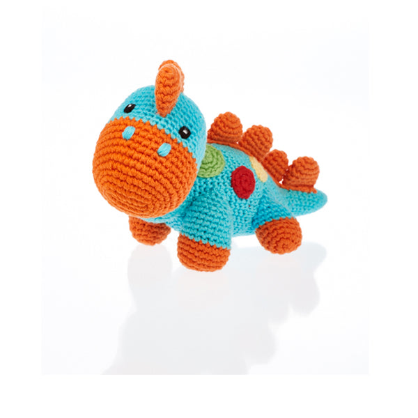 Pebble Steggi Dinosaur Rattle