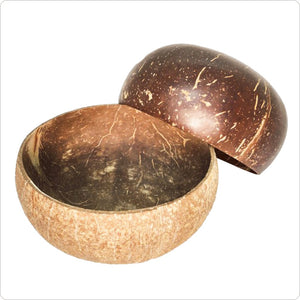 Coconut shell Bowls Large 2 Pack