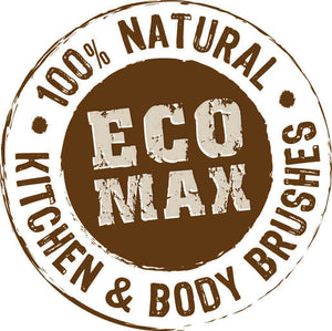 ECOMAX Back Brush with Cotton Strings
