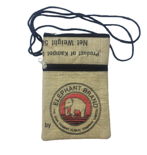 Elephant Brand Recycled Passport Bag