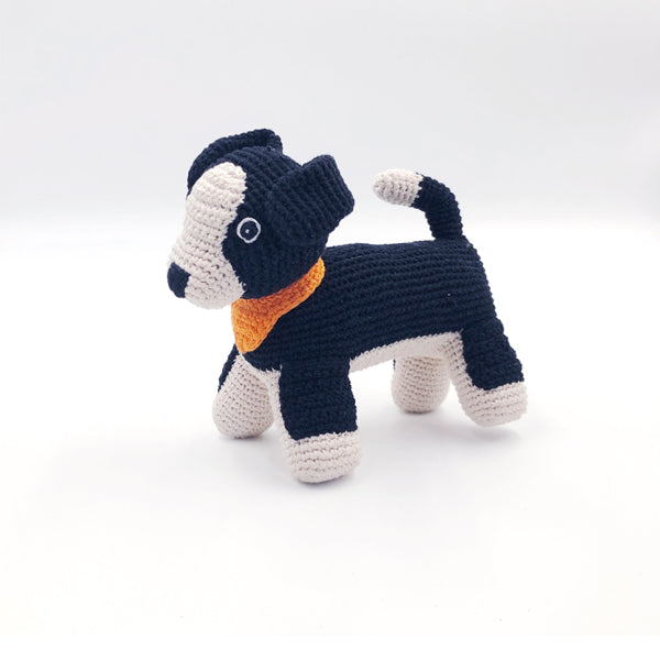 Pebble Farm Animal Sheep Dog Toy