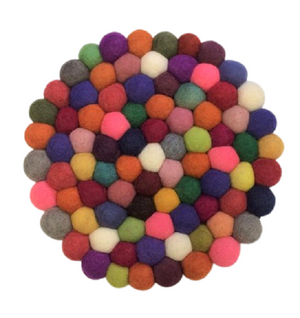 Felt Ball Trivet 2 colours