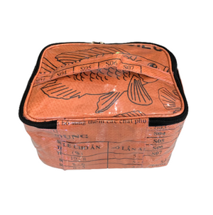 Recycled Fish Feed Cosmetic Case or Lunchbox