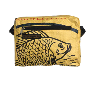 Recycled Fish Feed Mini Shoulder Bag