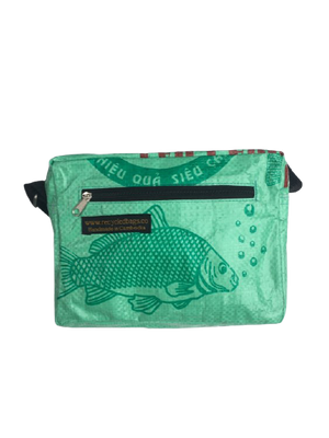 Recycled Fish Feed Mini Shoulder Bag