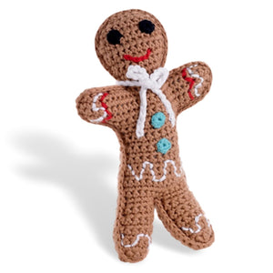 Pebble Gingerbread Man Rattle