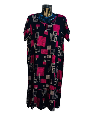 Keyhole Frill Dress Pattern Design
