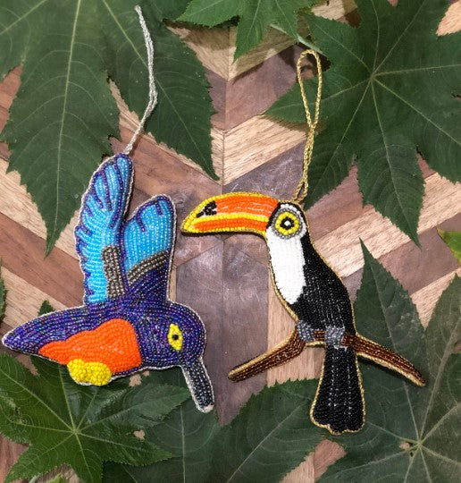 Toucan or Kingfisher Tree Decoration