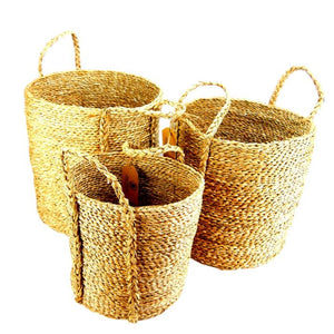 Seagrass Planters Set of 3