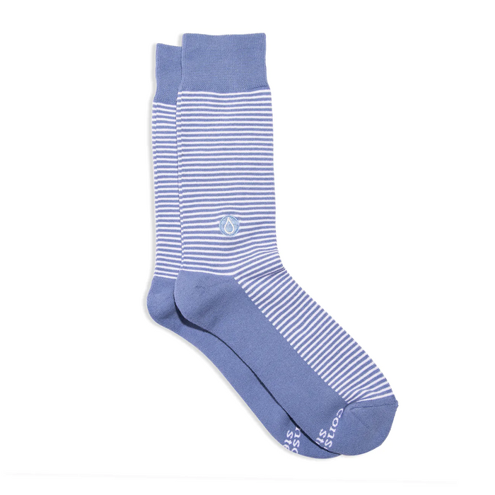 Conscious Step Socks That Give Water Stripes