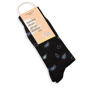 Conscious Step Socks That Give Water Paisley
